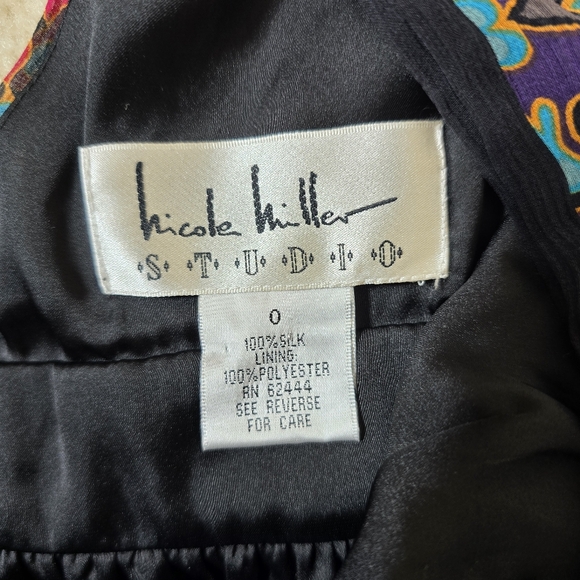 Nicole Miller Studio Silk Mini Dress - Picture 5 of 6